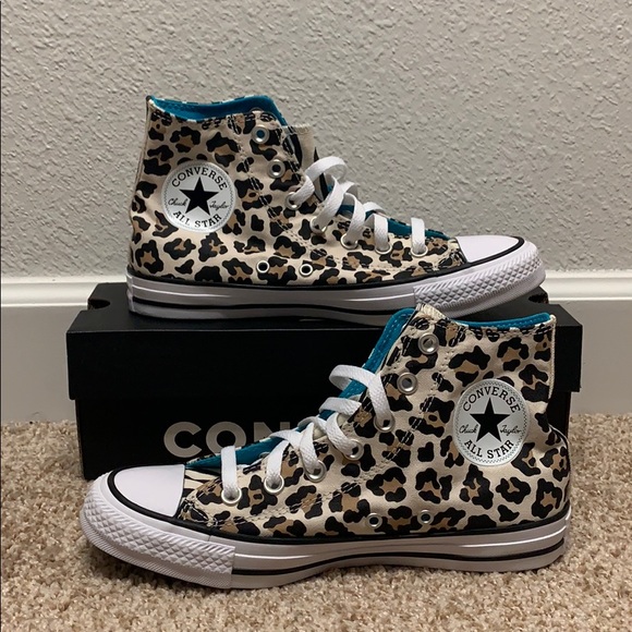 Leopard Converse Chuck Taylor All Star High Tops Leopard Converse Chuck Taylor All Star High Tops